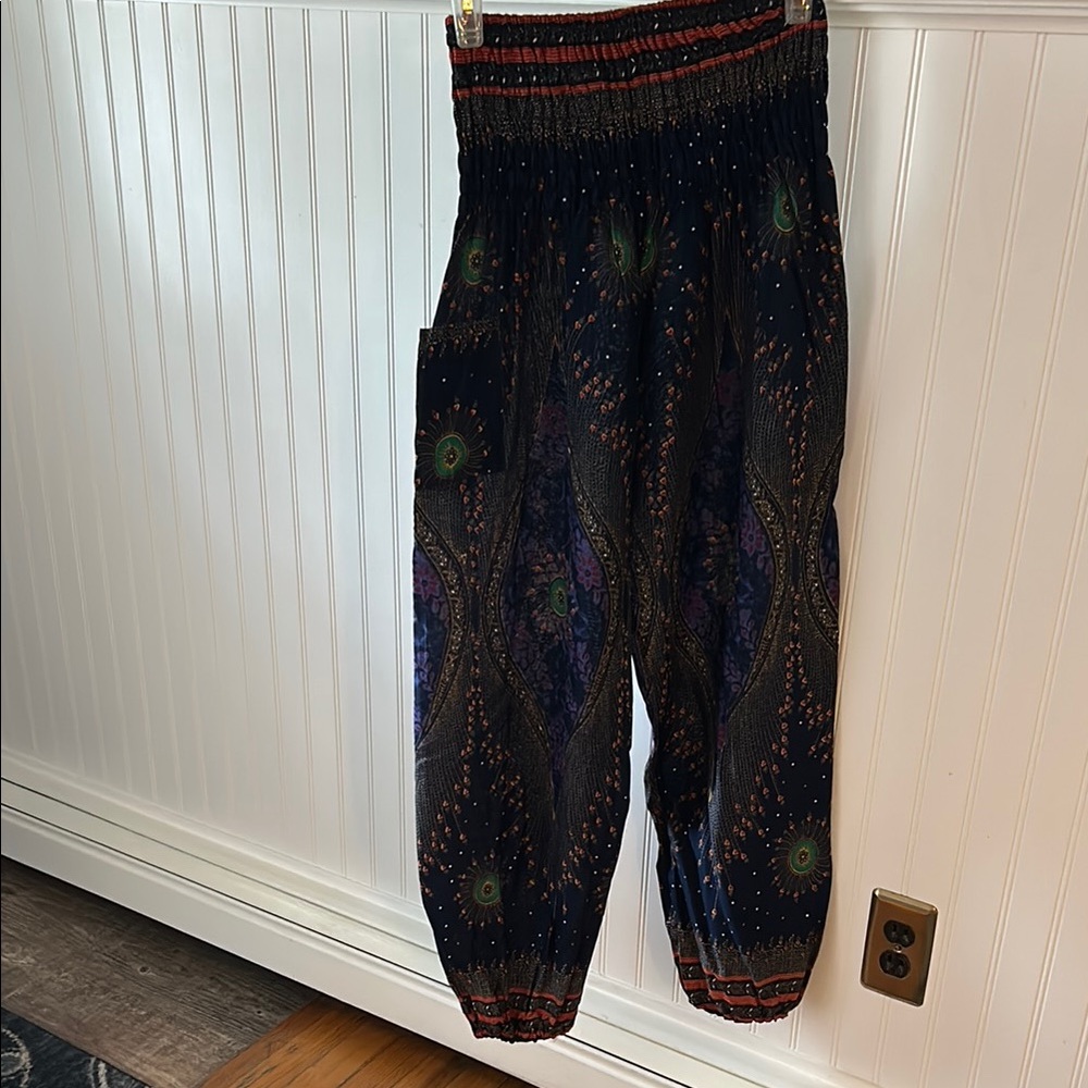 Bohemian Patterned Harem Pants